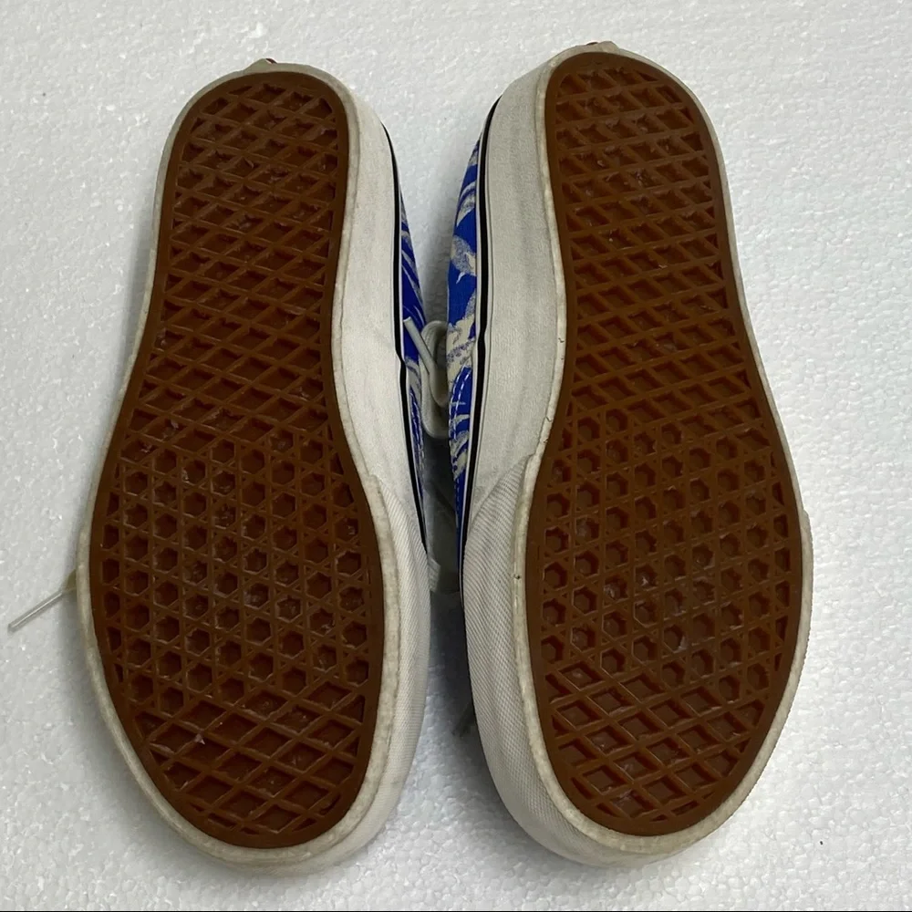Vans Ultra Cush floral linen/true blue marsh floral print canvas upper W9 M 71/2